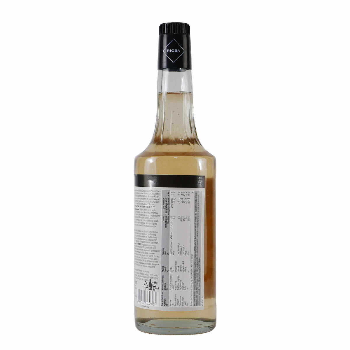 Rioba Banana (Banane) Syrup (6 x 0,7L)