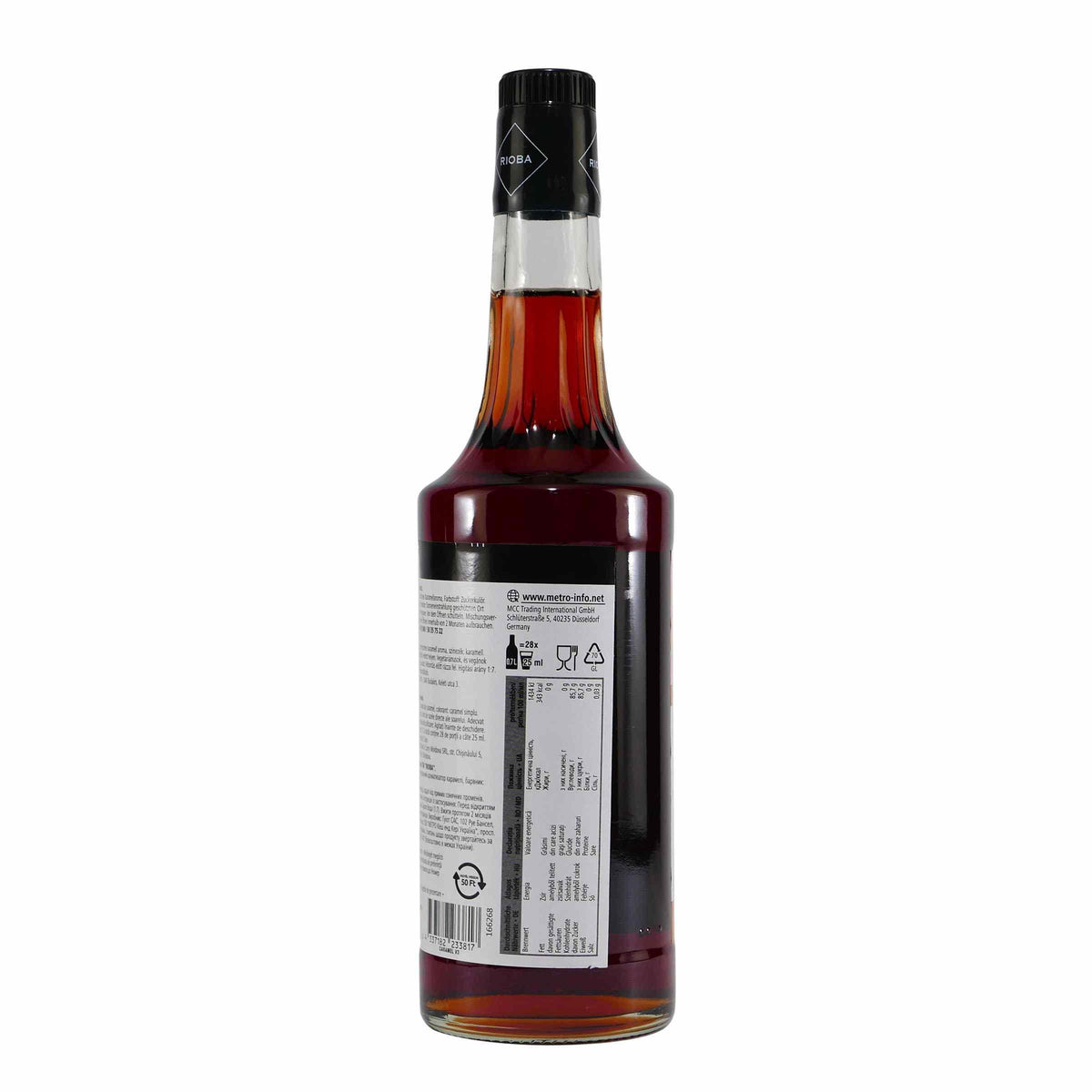 Rioba Caramel (Karamell) Syrup (6 x 0,7L)