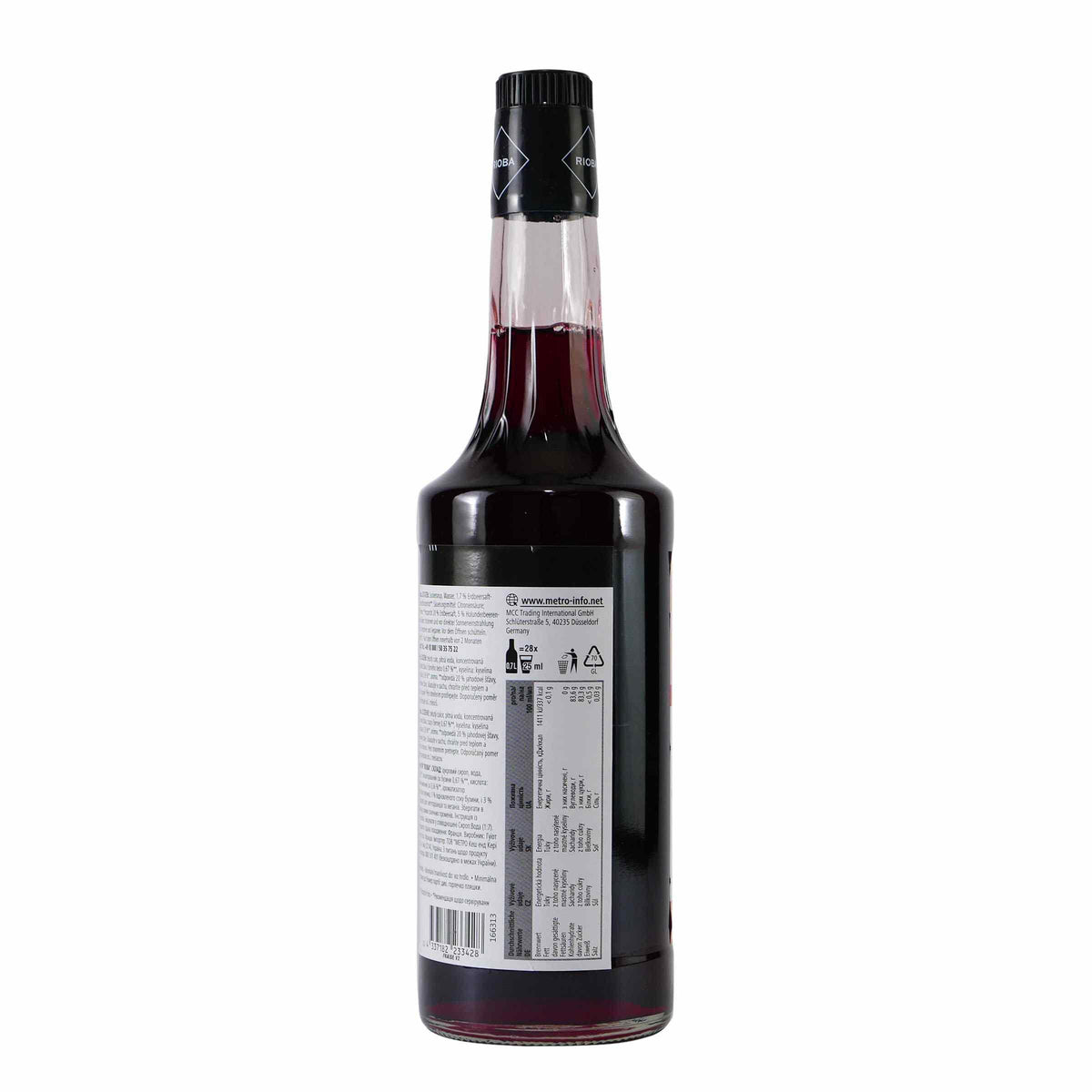 Rioba Strawberry (Erdbeer) Syrup