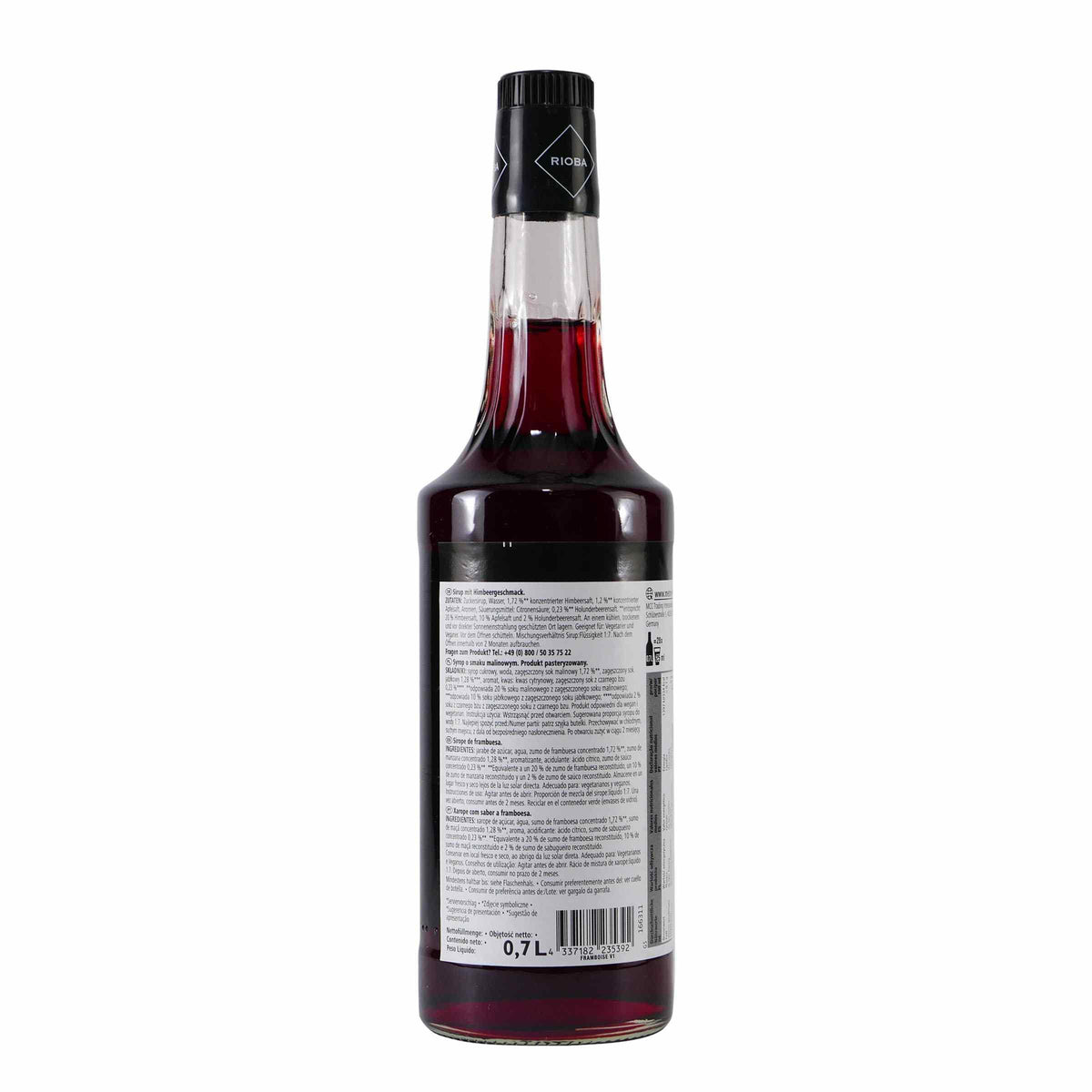 Rioba Rapsberry (Himbeer) Syrup