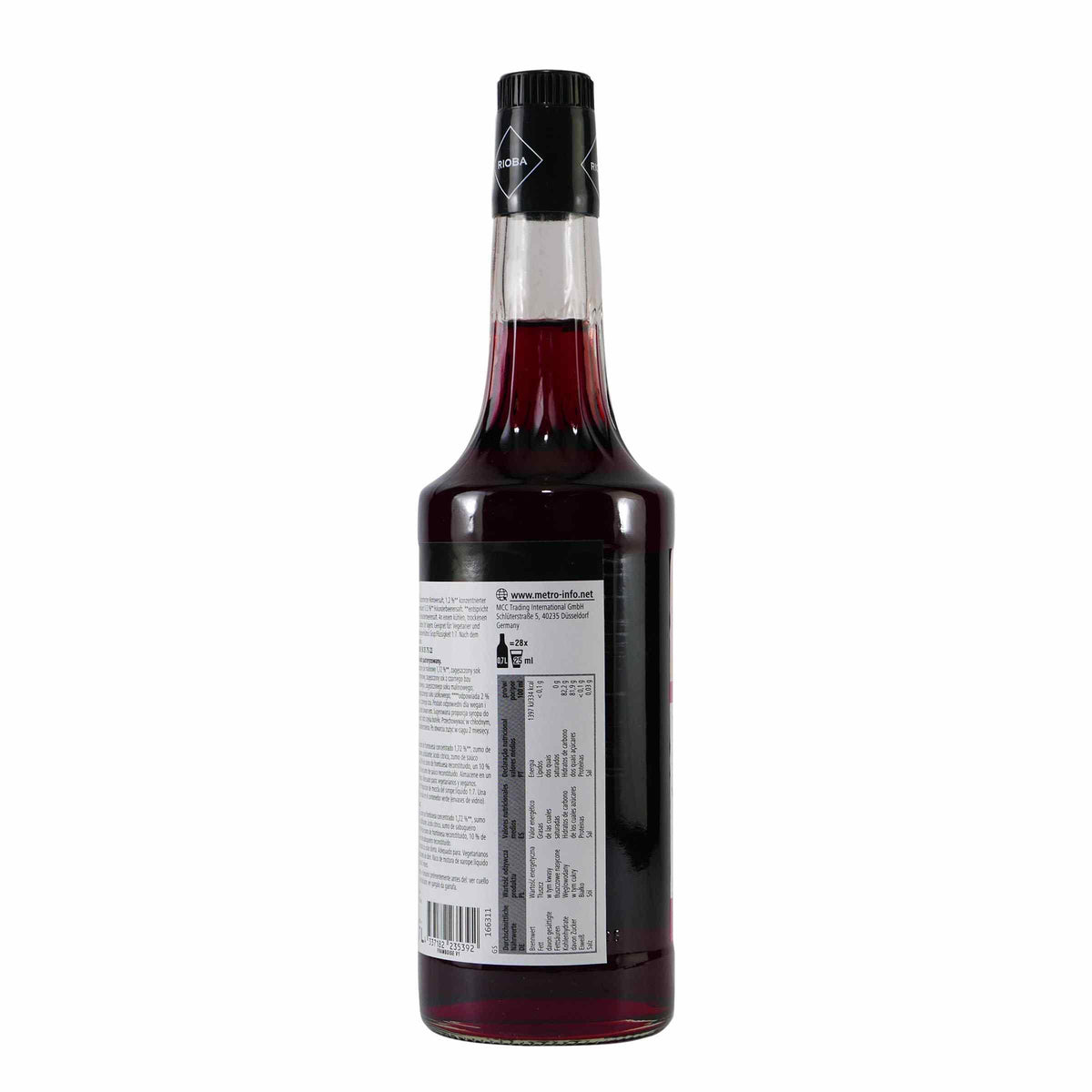 Rioba Rapsberry (Himbeer) Syrup