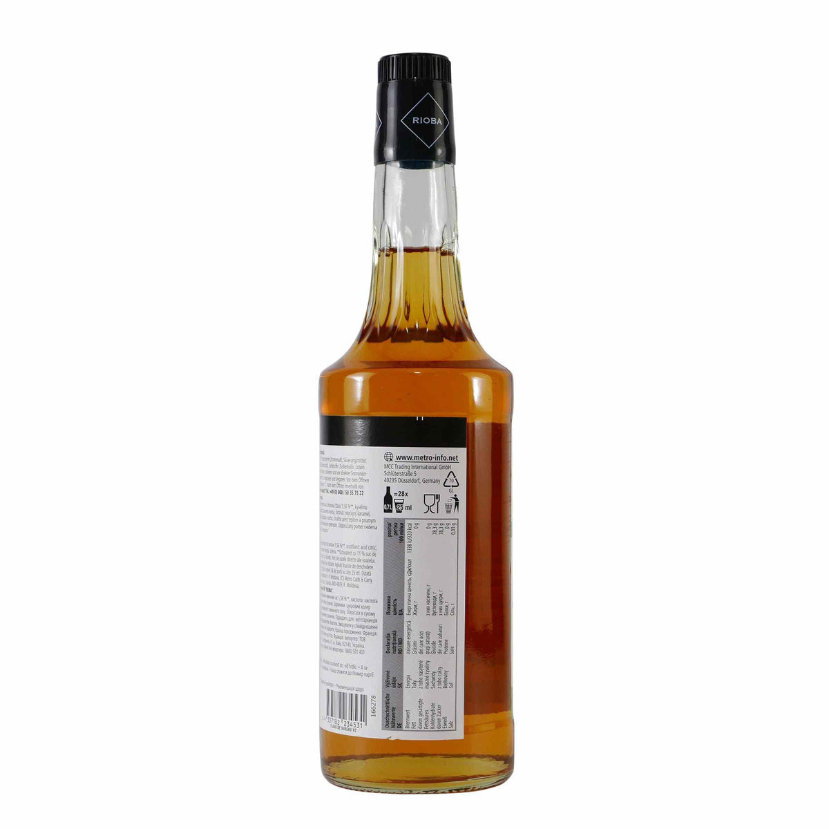 Rioba Elderflower (Holunderblüte) Syrup (6 x 0,7L)