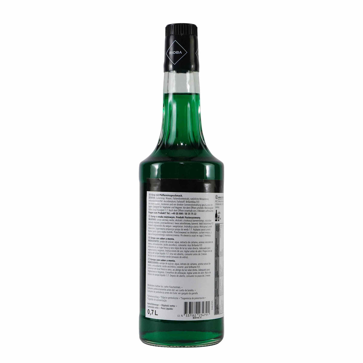 Rioba Mint (Minze) Syrup (6 x 0,7L)