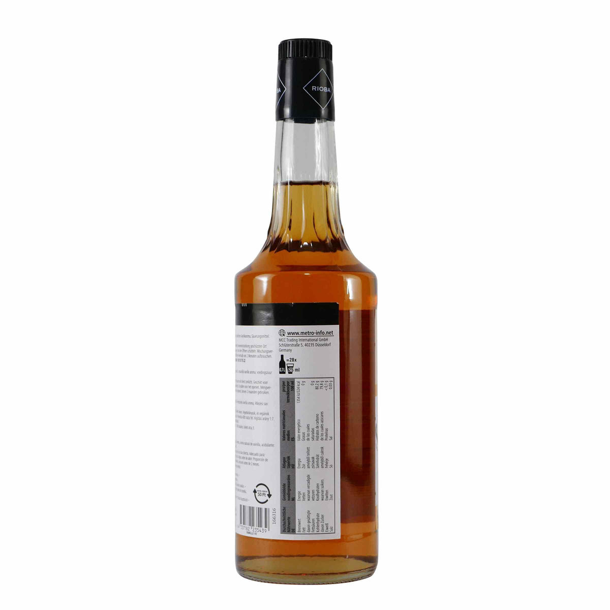 Rioba Vanilla (Vanille) Syrup