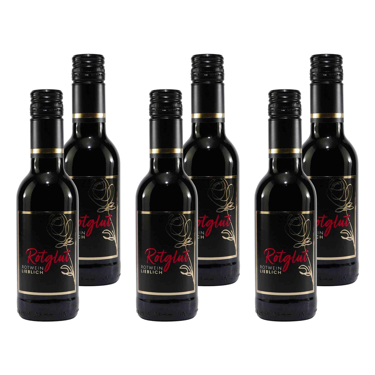 Rotglut Mazedonischer Rotwein -lieblich- (12 x 0,25L)