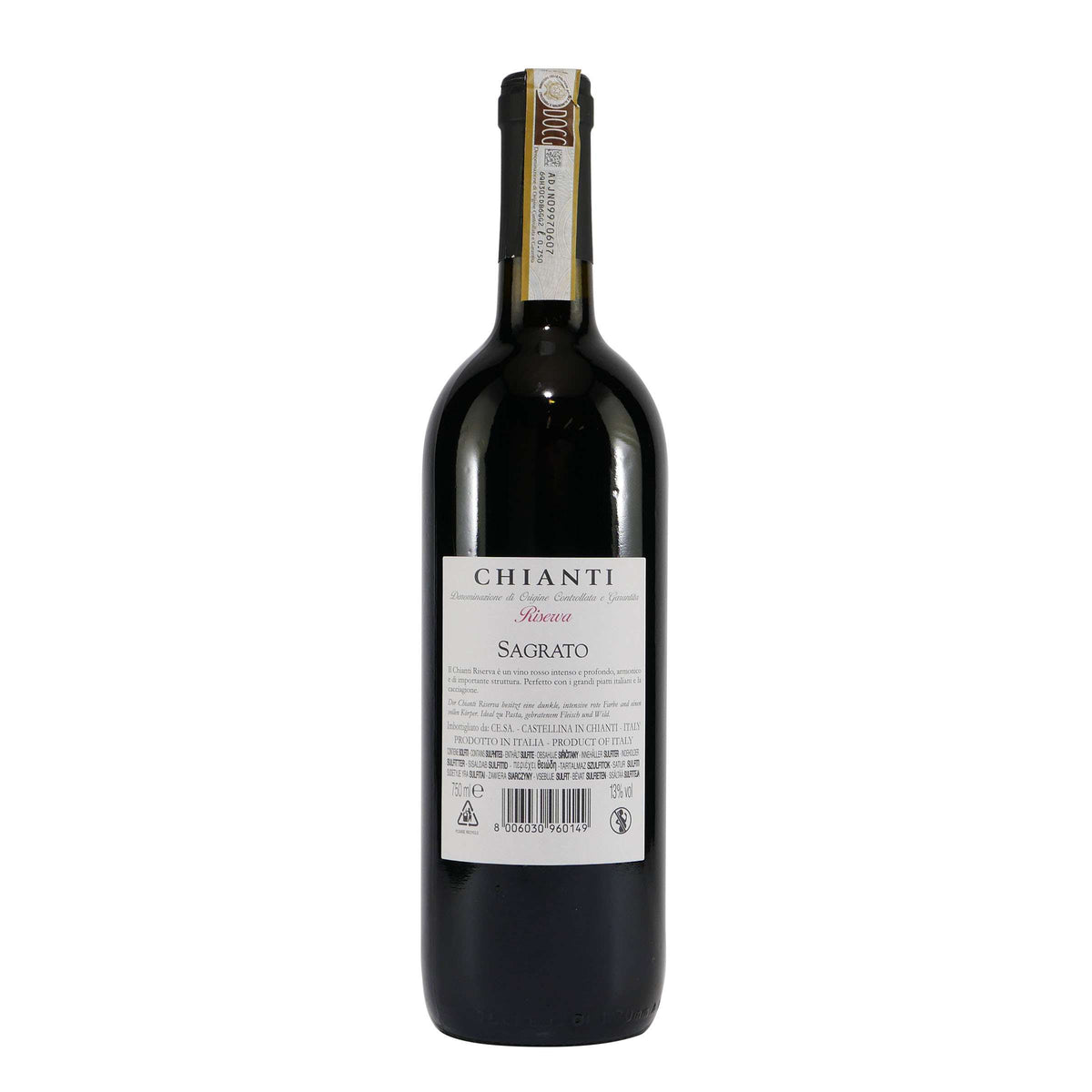 Sagrato Chianti Riserva DOCG -trocken- (6 x 0,75L)