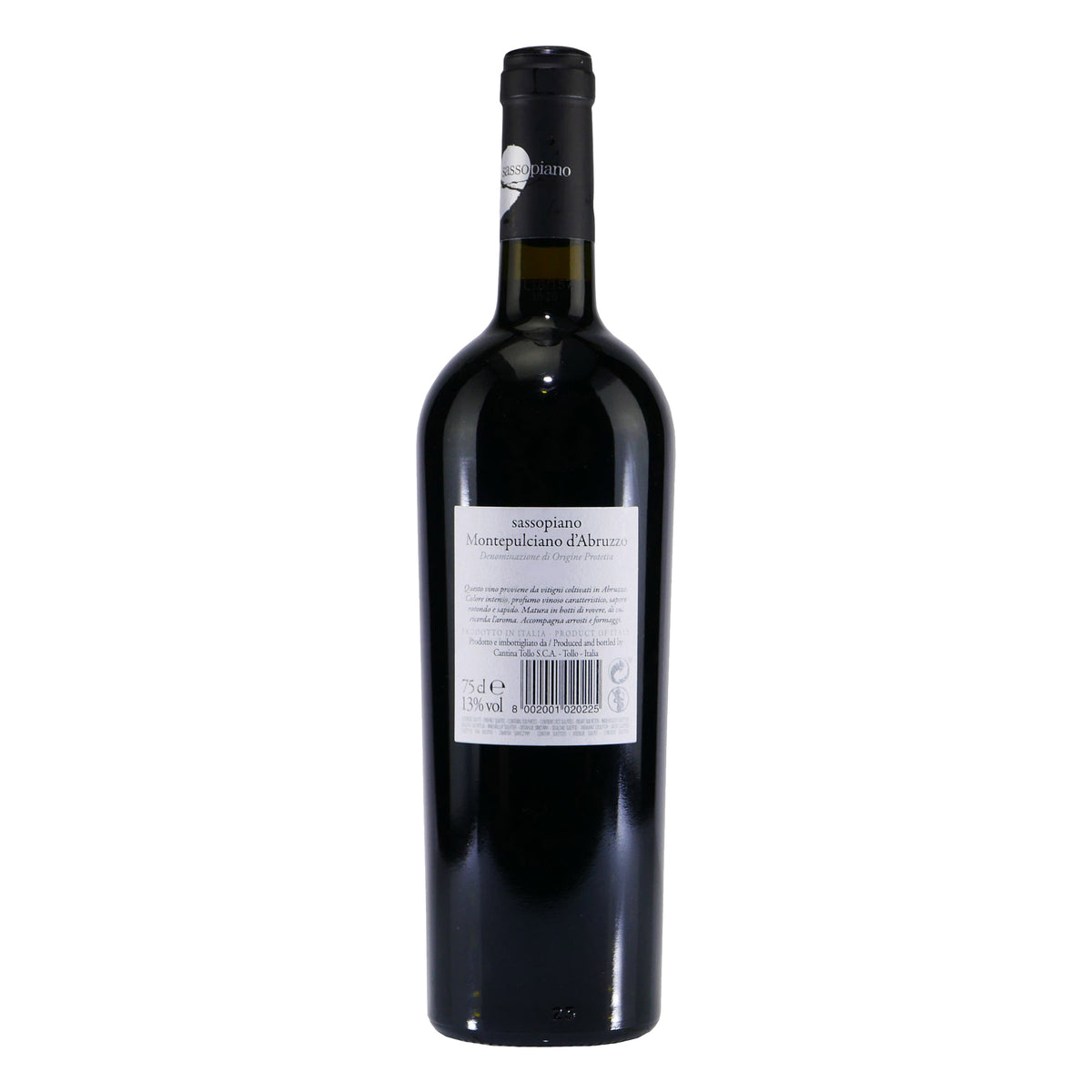 Sassopiano Montepulciano d'Abruzzo DOP -trocken- (6 x 0,75L)