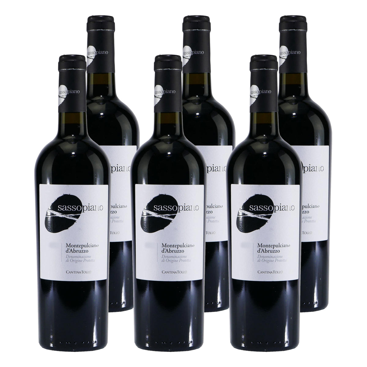 Sassopiano Montepulciano d'Abruzzo DOP -trocken- (6 x 0,75L)