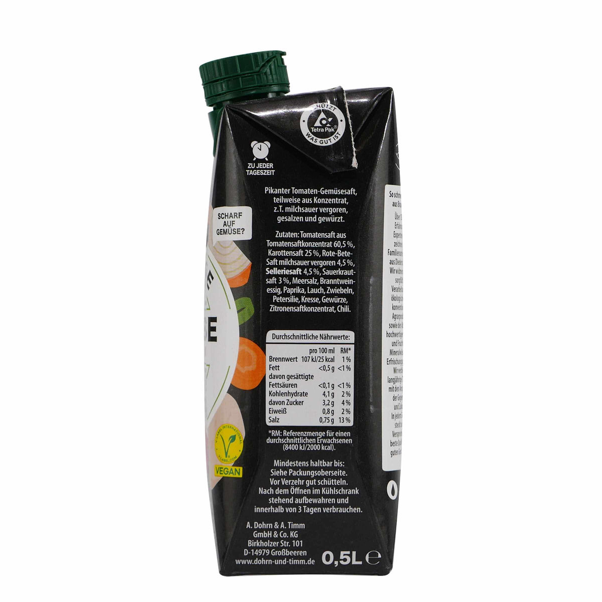 Scharfe Säfte Gemüse (12 x 0,5L)