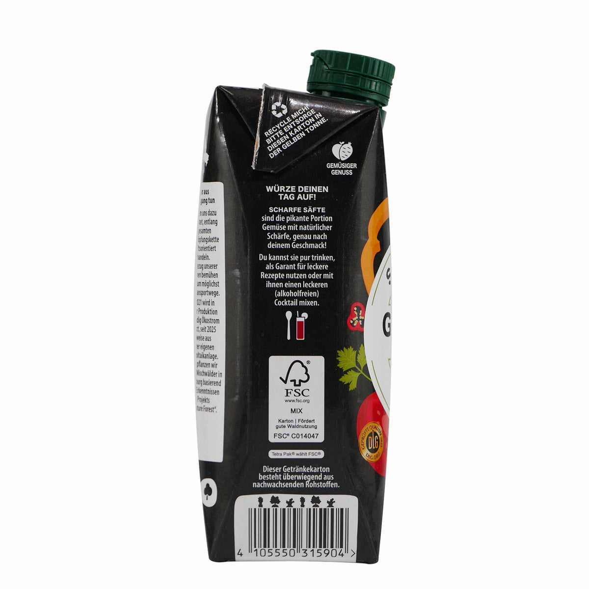 Scharfe Säfte Gemüse (12 x 0,5L)