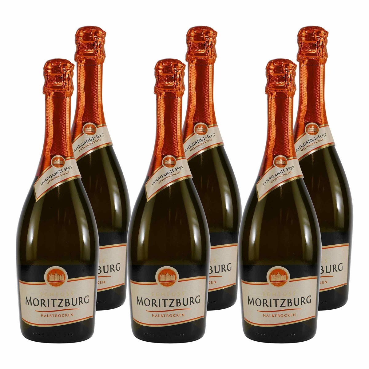 Schloss Moritzburg Sekt -halbtrocken- (6 x 0,75L)