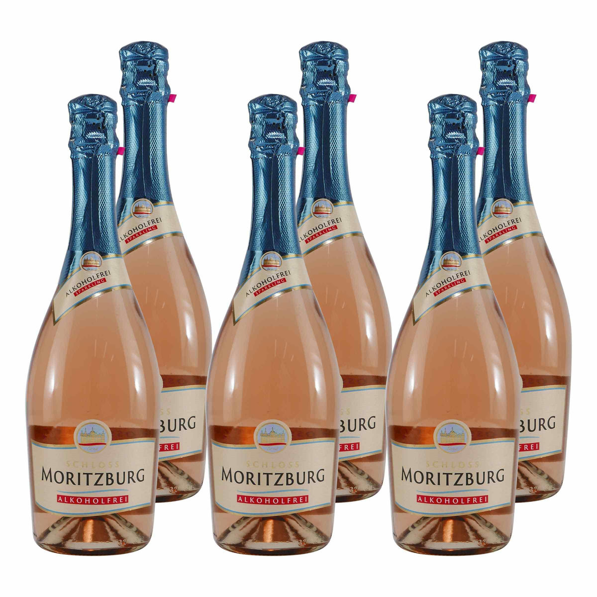 Schloss Moritzburg Sparkling Rosé -alkoholfrei- (6 x 0,75L)