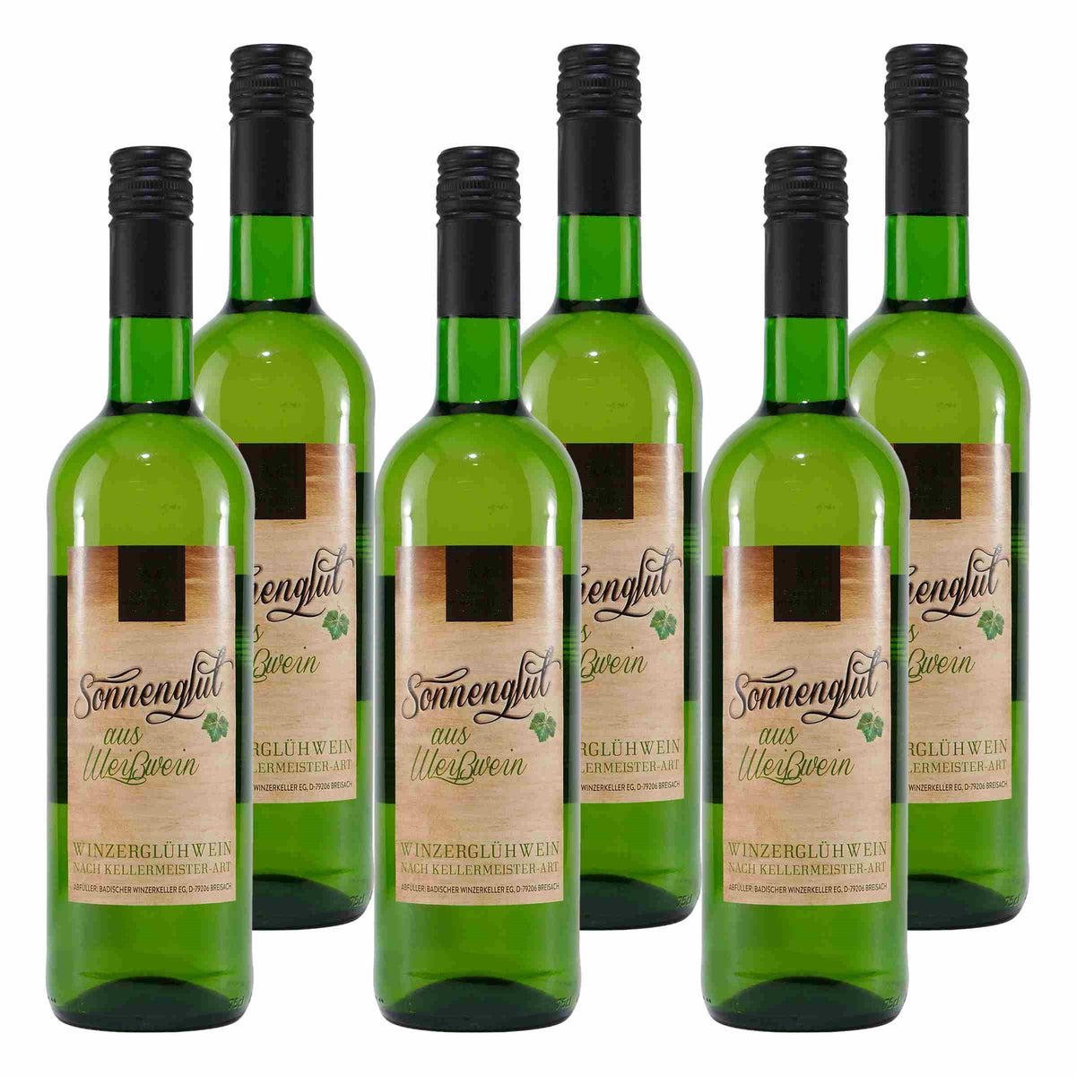 Sonnenglut Winzerglühwein Weiß (6 x 0,75L)