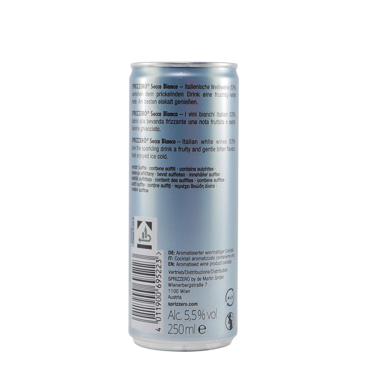 Sprizzero Secco Bianco (12 x 0,25L) EINWEG