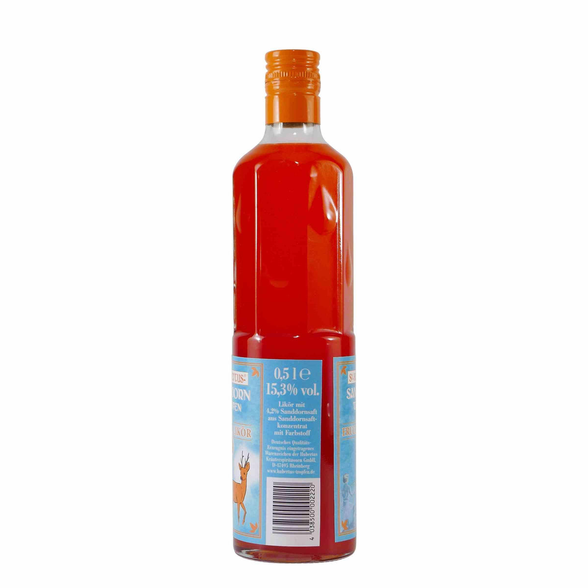 St. Hubertus Sanddorn-Tropfen Fruchtlikör (6 x 0,5L)