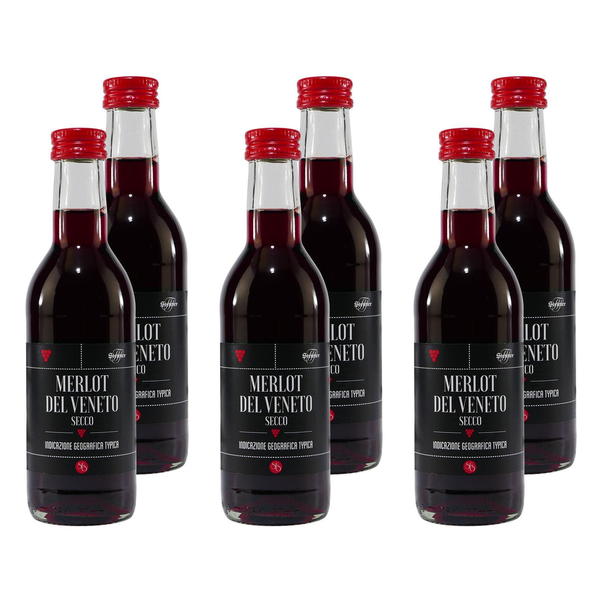 Stettner Merlot del Veneto Secco IGT -trocken- (12 x 0,25L)