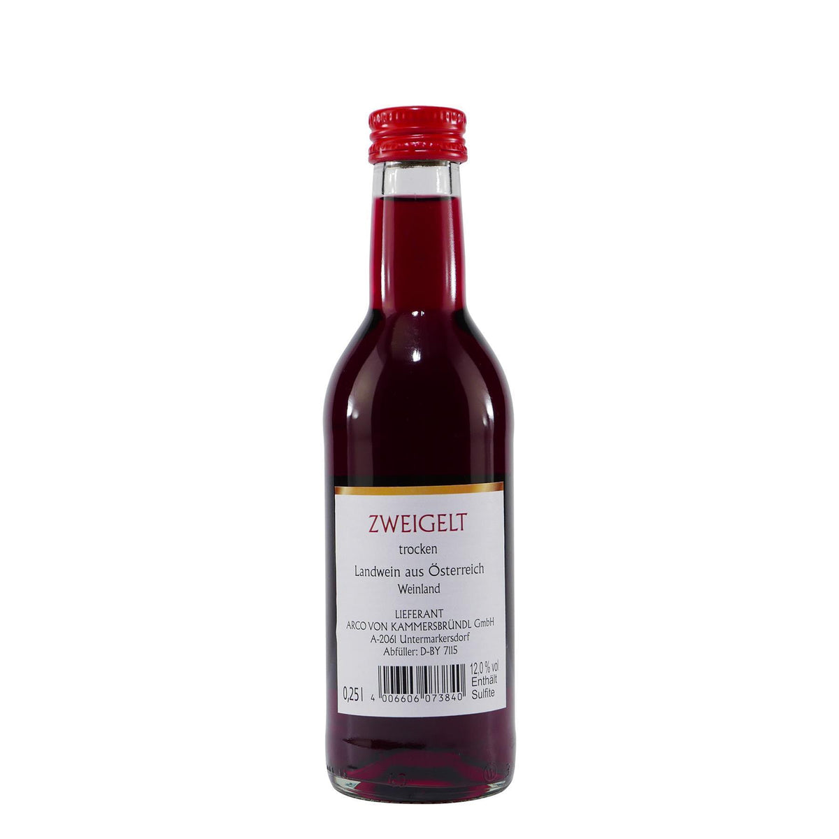 Stettner Zweigelt -trocken- (12 x 0,25L)