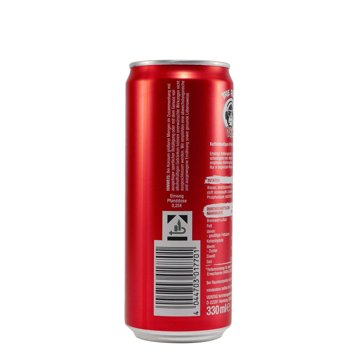 The Real Cola Extra Koffein (24 x 0,33L) EINWEG