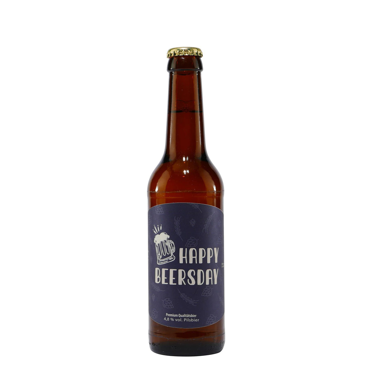 Geschenkverpackung "Happy Beersday" EINWEG