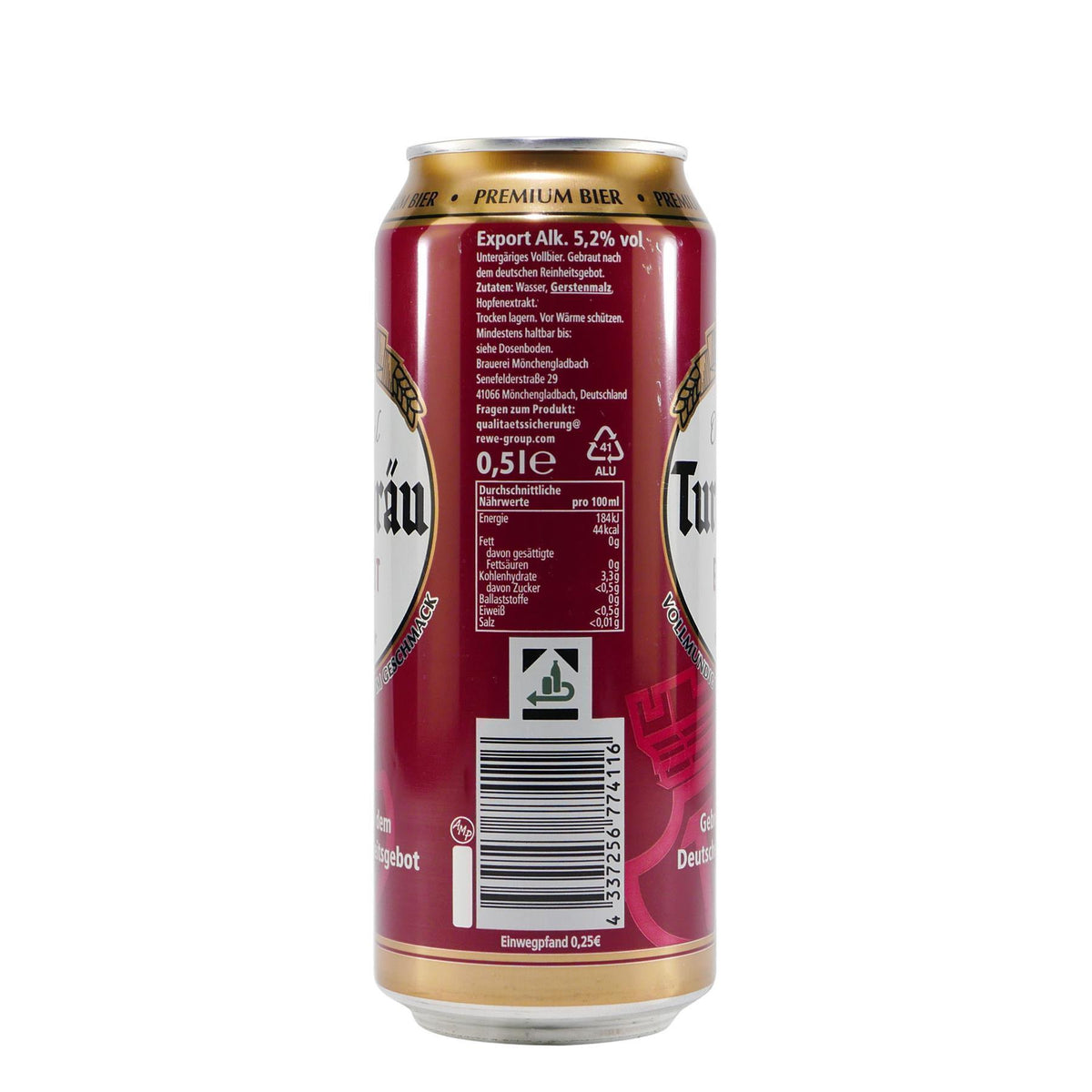 Turmbräu Export (24 x 0,5L) EINWEG