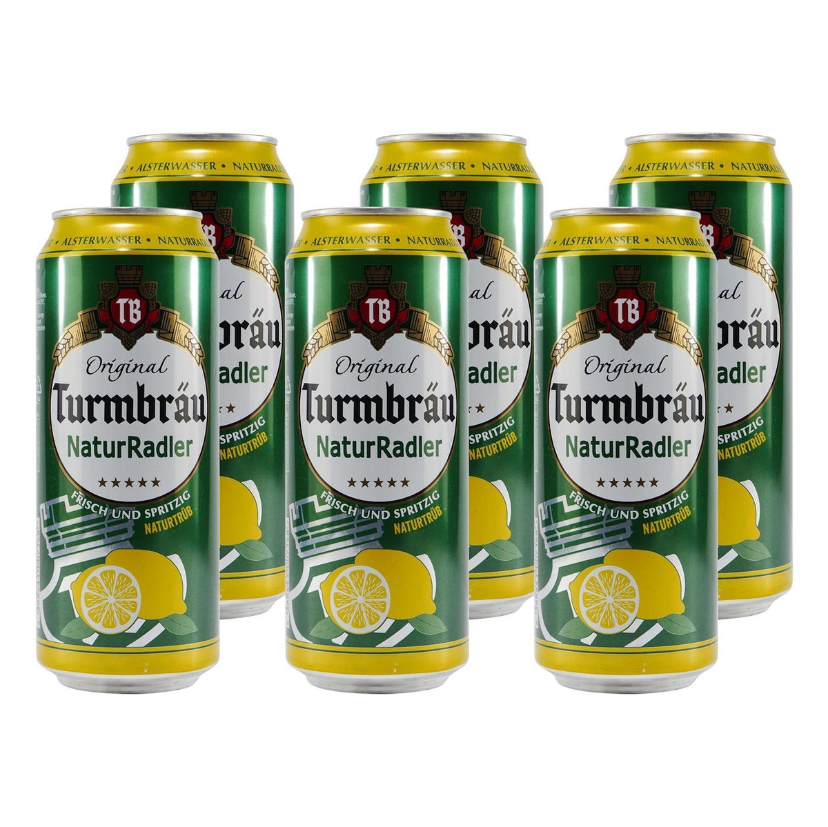 Turmbräu Natur Radler (24 x 0,5L) EINWEG