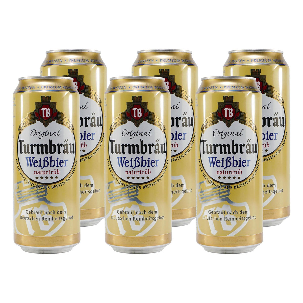 Turmbräu Weißbier Naturtrüb (24 x 0,5L) EINWEG