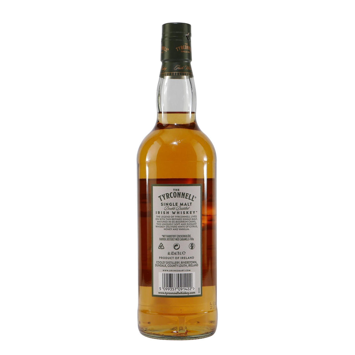 The Tyrconnell Single Malt Irish Whiskey