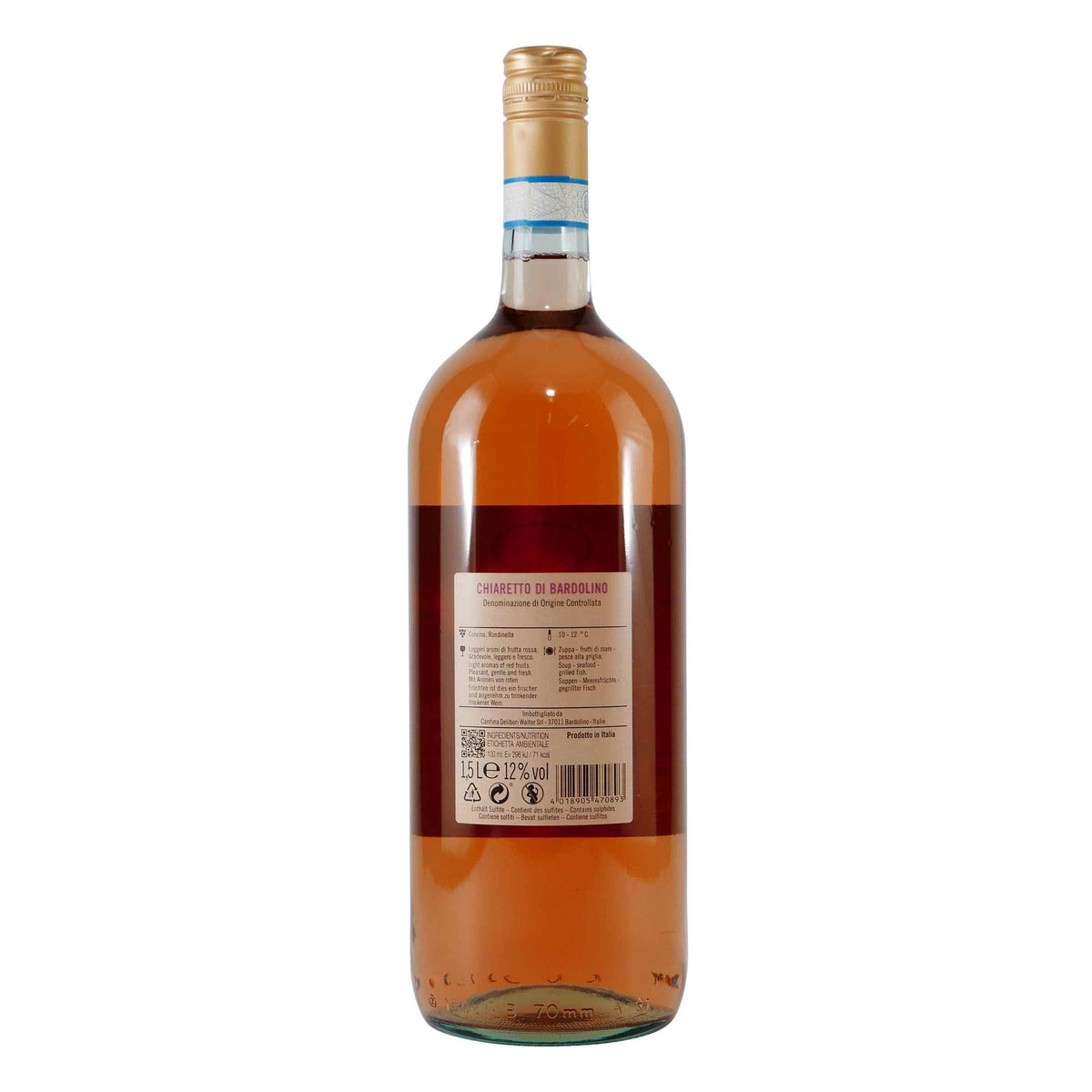 Valmarone Chiaretto di Bardolino DOC -trocken- (6 x 1,5L)