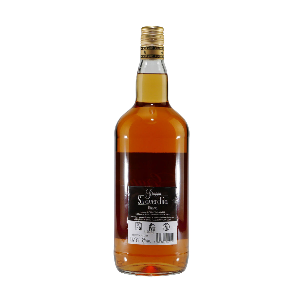 Villa Mazzolini Grappa Stravecchia Riserva (1,5L)