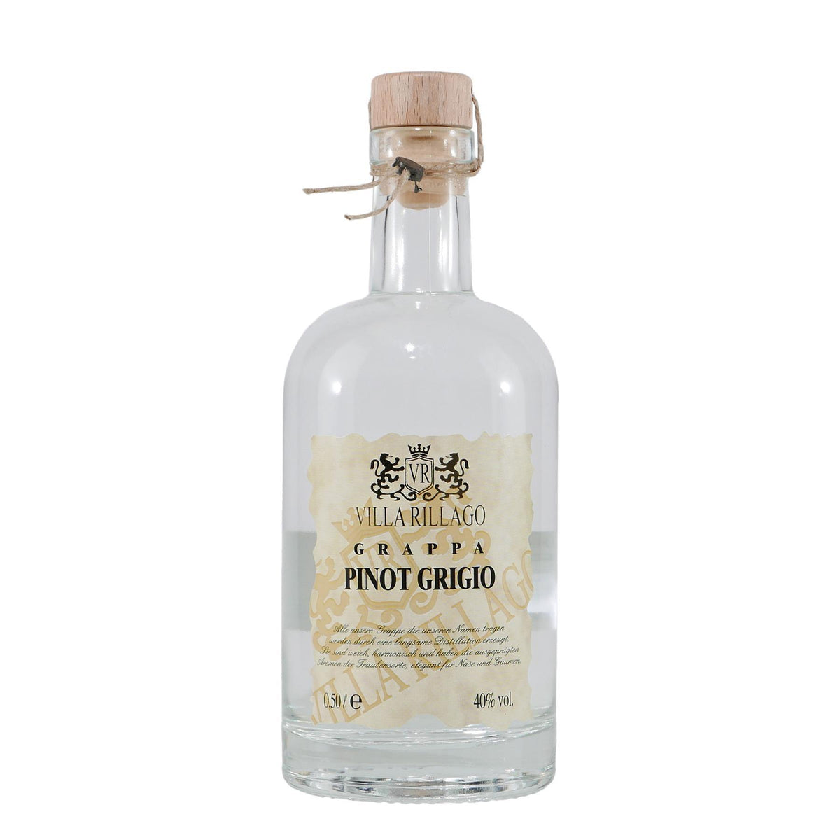 Villa Rillago Pinot Grigio Grappa