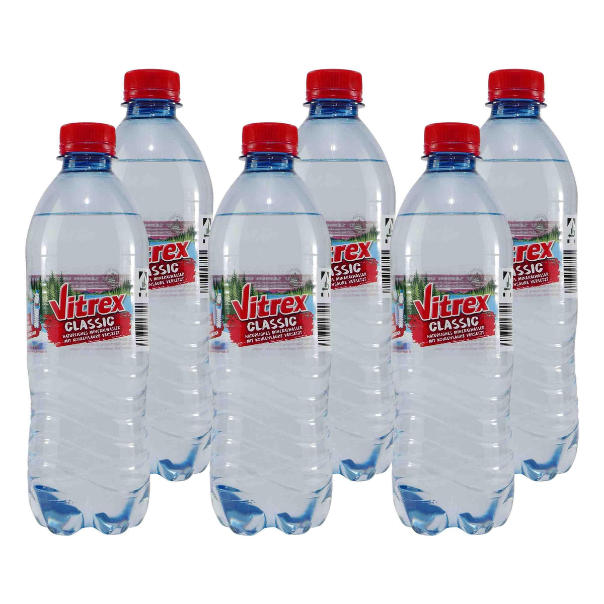 Vitrex Mineralwasser -Classic- (6 x 0,5L) EINWEG