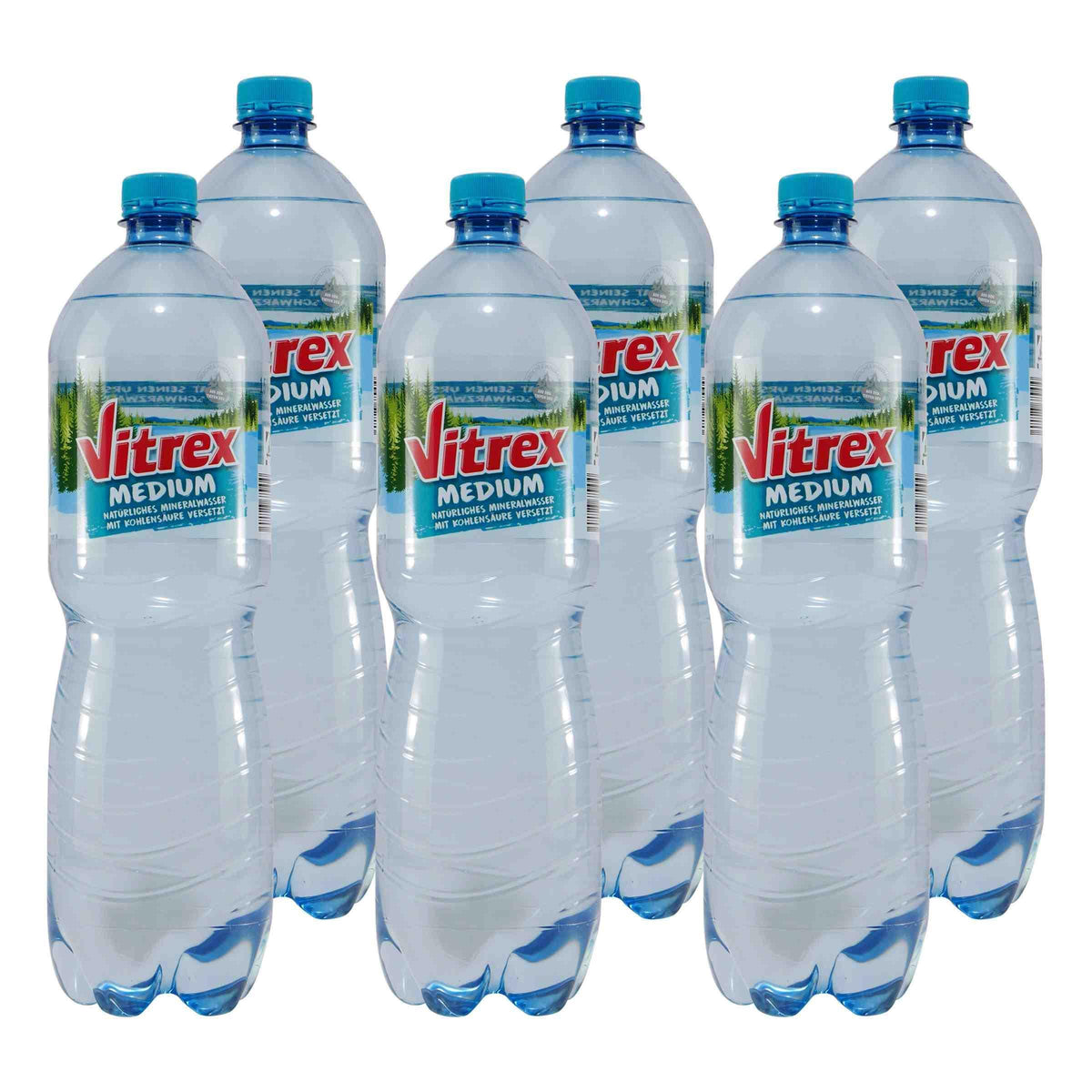 Vitrex Mineralwasser -Medium- (6 x 1,5L) EINWEG