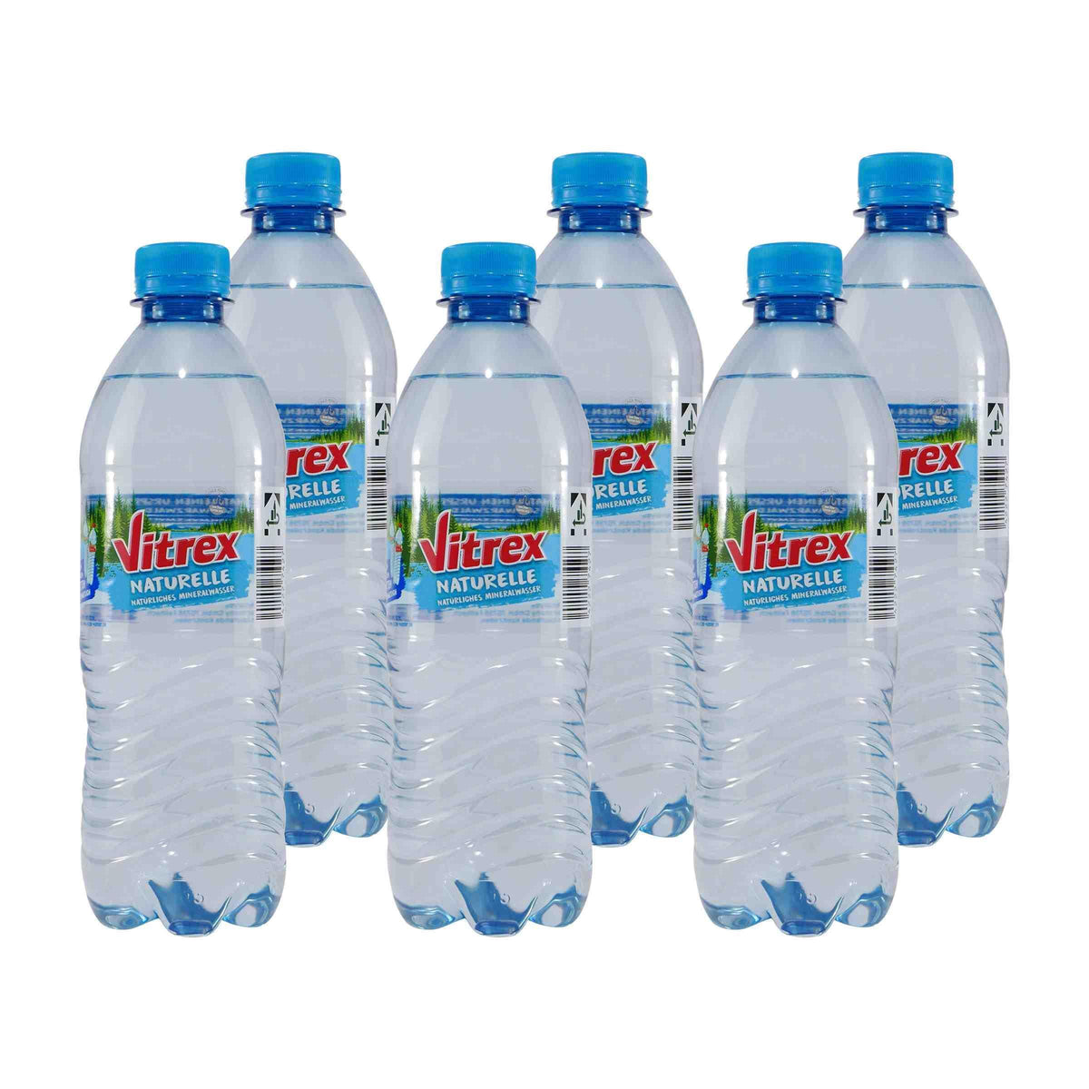 Vitrex Mineralwasser -Naturelle- (6 x 0,5L) EINWEG