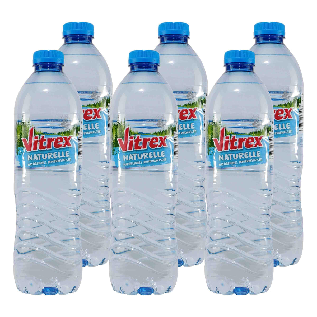 Vitrex Mineralwasser -Naturelle- (6 x 1,5L) EINWEG