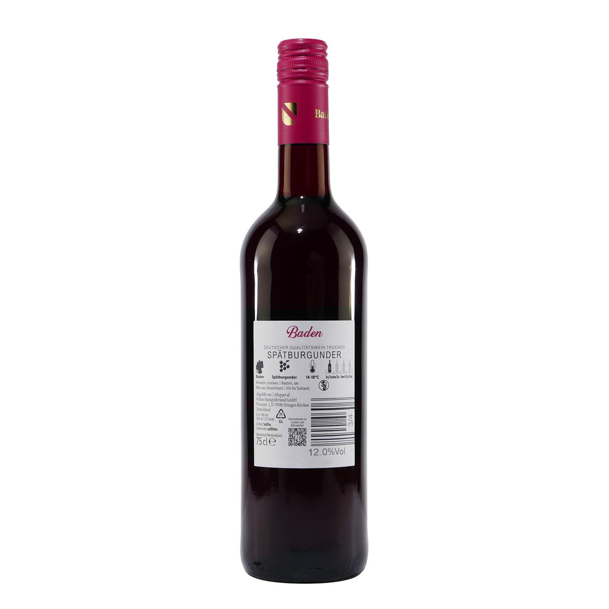 Wiihus Baden Spätburgunder -trocken- (6 x 0,75L)