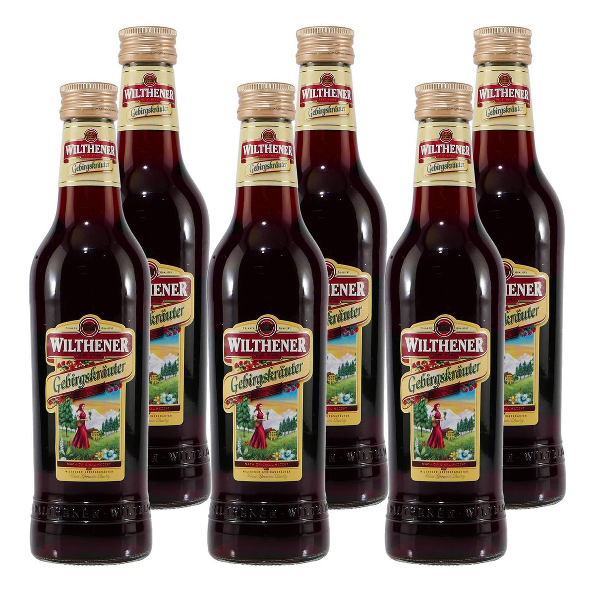 Wilthener Gebirgskräuter Likör (6 x 0,35L)